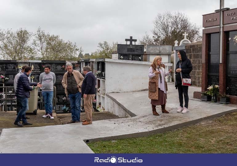 Polanco remodela todas las calles interiores del cementerio municipal, la primera inversión en décadas