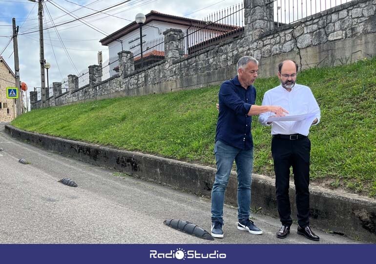 Punto de la carretera comarcal donde se construirá la nueva acera | Foto: Radio Studio