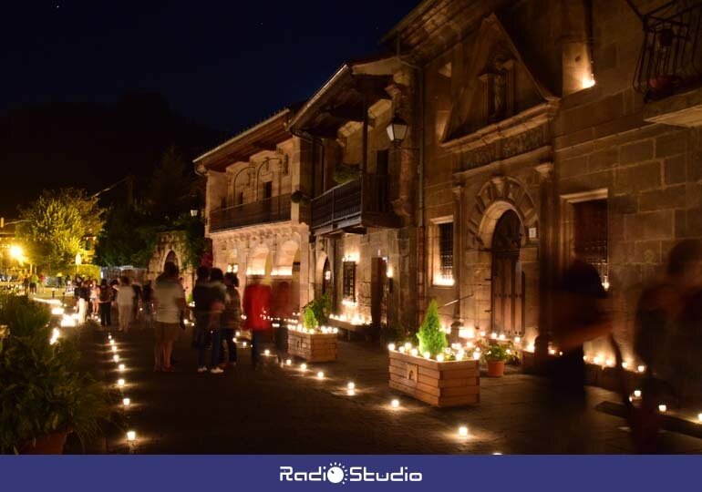 Imagen de archivo de la Noche de las Velas en Riocorvo