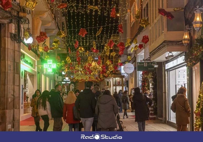 Alumbrado navideño de Torrelavega en 2023 | Foto: Ayto Torrelavega