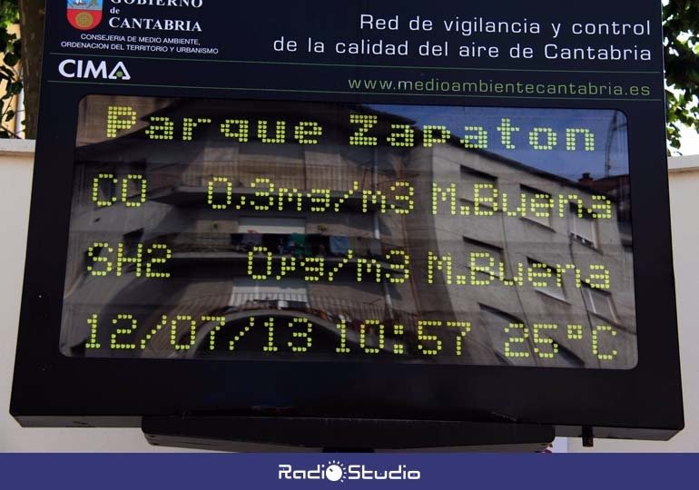 Estación de medición de la calidad del aire de El Zapatón