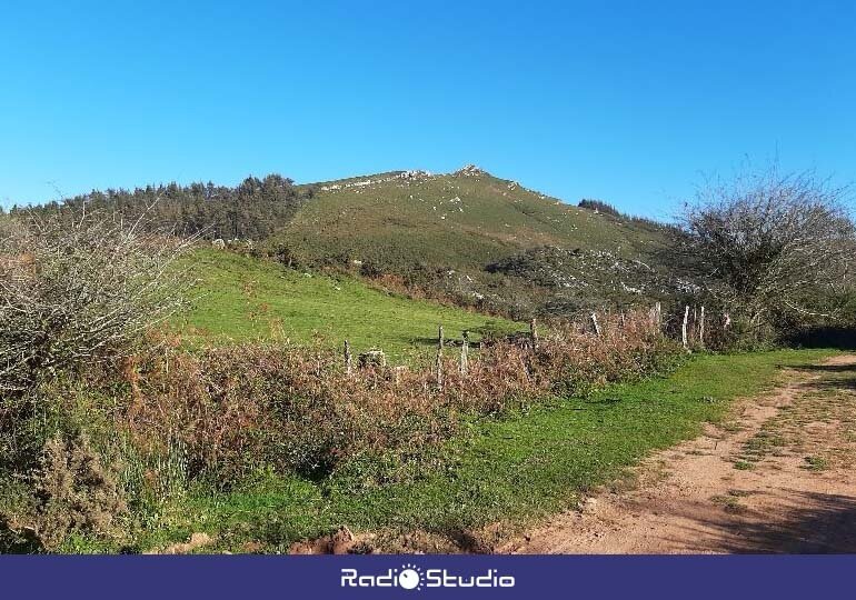 Zona del Monte Dobra, próxima a La Capía, donde se pretende instalar la