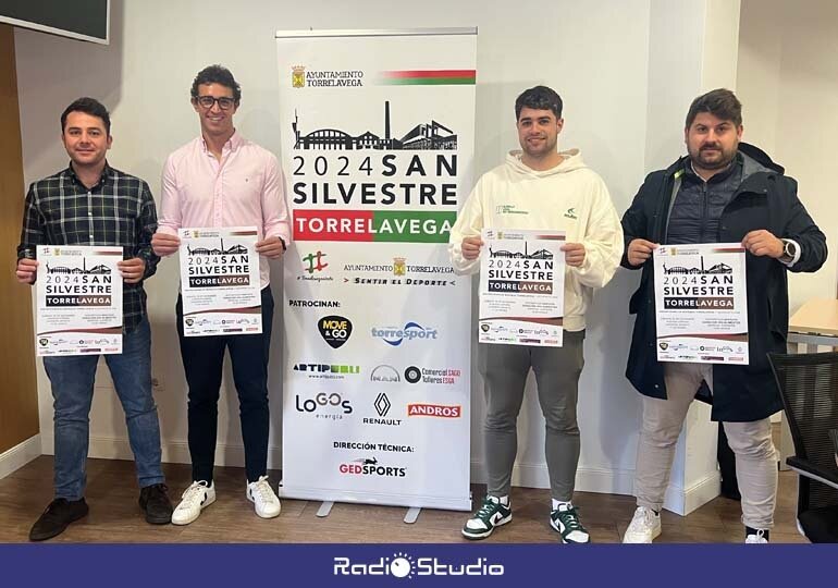 Presentación de la San Silvestre de Torrelavega 2024 | Foto: Radio Studio