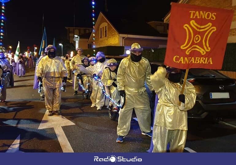 Imagen de archivo de la Cabalgata de Reyes en Tanos | Foto: Facebook Tanos 08