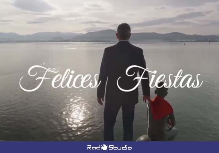 Captura de pantalla del vídeo con el mensaje de Navidad de Pablo Zuloaga