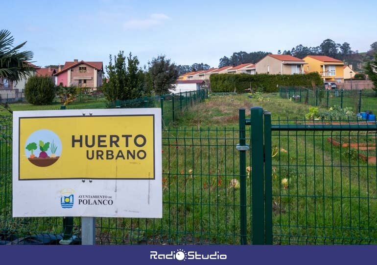 Entrada a los huertos urbanos situados en Rinconeda | Foto: Ayuntamiento