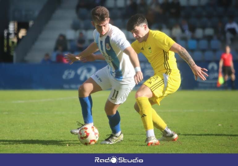 Diego Campo, uno de los más destacados ante el Langreo | Foto: Néstor Revuelta