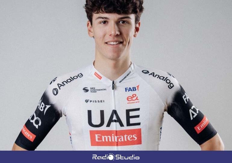 Marcos Freire milita esta campaña en el equipo sub-23 del UAE, uno de los mejores del mundo | Foto: UAE Emirates