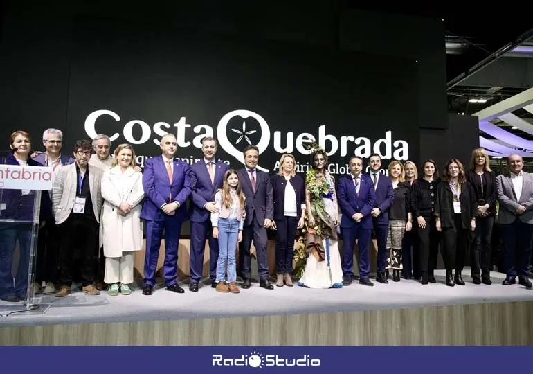 Acto del Geoparque Costa Quebrada en Fitur | Foto: Gobierno