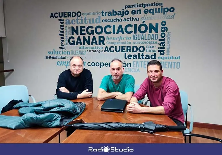 Miembros del comité de empresa de Katoen-Natie encerrados en el Orecla.