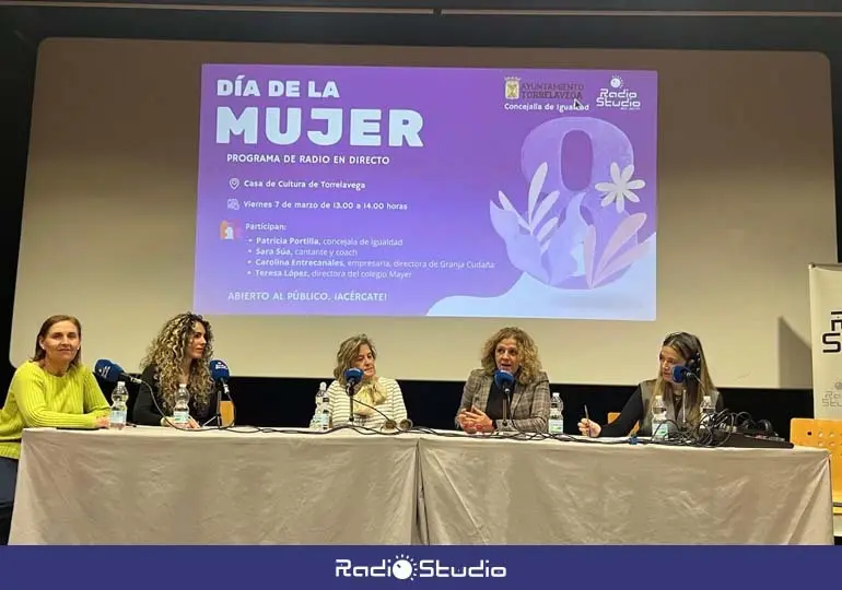 Magazine especial de Radio Studio para conmemorar el 8M, Día Internacional de la Mujer