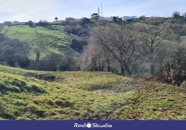 Imagen de la zona donde pretendían instalar el vertedero